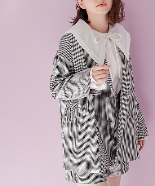 OLIVE des OLIVE（オリーブデオリーブ）の「三角襟ブラウス