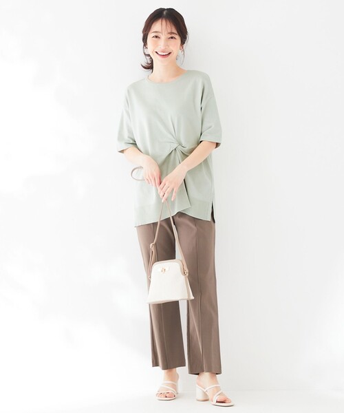 ANY SIS(エニィスィス)の「【L'aube】ミラクルストレッチ パンツ(その他パンツ・レディース・黄土色系/ベージュ系・4)」の5枚目の写真