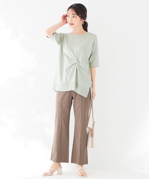 ANY SIS(エニィスィス)の「【L'aube】ミラクルストレッチ パンツ(その他パンツ・レディース・黄土色系/ベージュ系・4)」の6枚目の写真