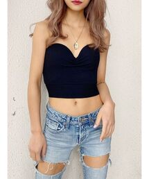 BACKリボンリブベアビスチェ