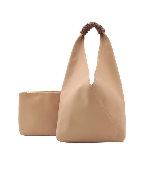 dazzlin（ダズリン）の「メッシュハンドルビッグバッグ（トートバッグ・レディース・ブラック/ベージュ/アイボリー・FREE）」の13枚目の写真