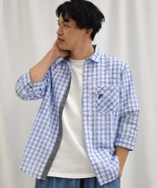 FILA（フィラ）の「＜FILA/フィラ＞サッカー素材チェック柄