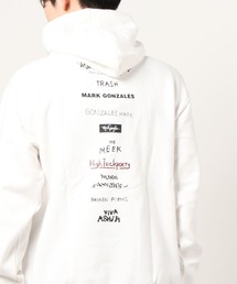 Mark Gonzales/マークゴンザレス　"LOGO" プリント プルパーカー