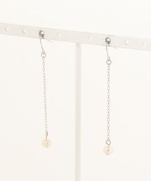 【HO’OKAHI】Freshwater Pearl×Chain Pierce