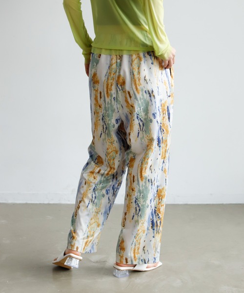 Birthday room（バースデイルーム）の「ペイントアートパンツ（その他パンツ・レディース・イエロー/オレンジ・FREE）」の7枚目の写真