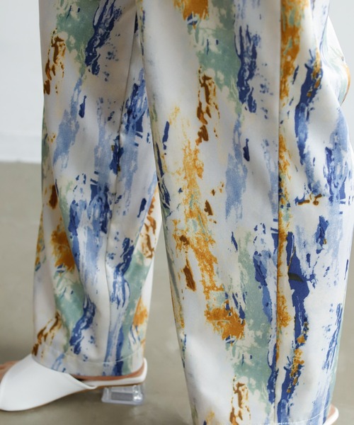 Birthday room（バースデイルーム）の「ペイントアートパンツ（その他パンツ・レディース・イエロー/オレンジ・FREE）」の8枚目の写真