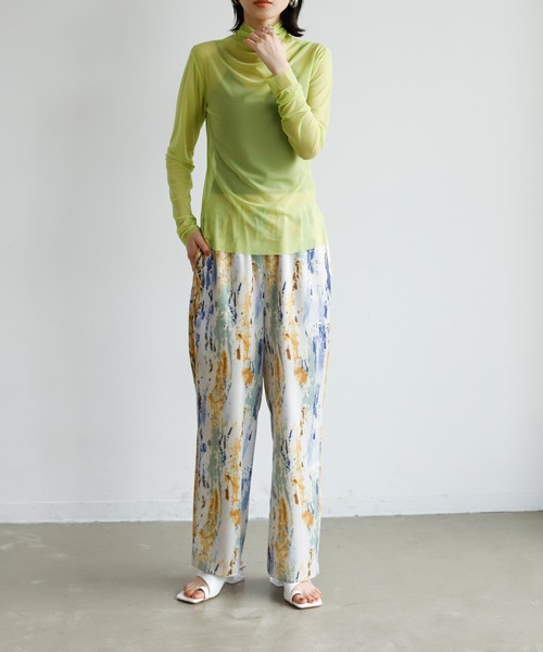 Birthday room（バースデイルーム）の「ペイントアートパンツ（その他パンツ・レディース・イエロー/オレンジ・FREE）」の10枚目の写真