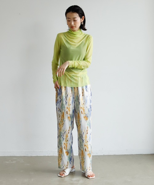 Birthday room（バースデイルーム）の「ペイントアートパンツ（その他パンツ・レディース・イエロー/オレンジ・FREE）」の11枚目の写真