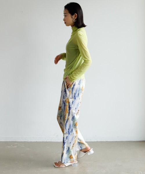 Birthday room（バースデイルーム）の「ペイントアートパンツ（その他パンツ・レディース・イエロー/オレンジ・FREE）」の12枚目の写真