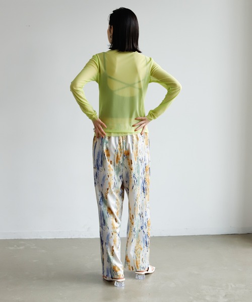 Birthday room（バースデイルーム）の「ペイントアートパンツ（その他パンツ・レディース・イエロー/オレンジ・FREE）」の13枚目の写真