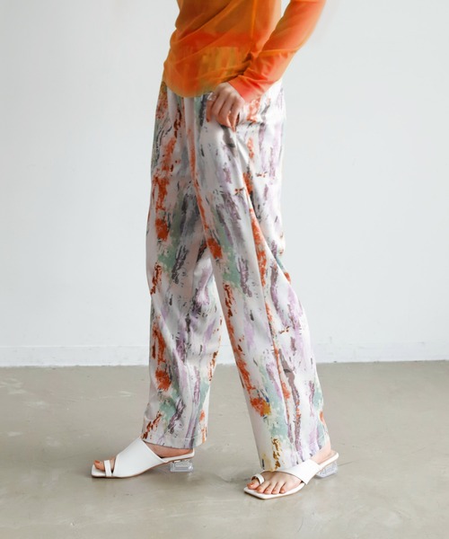 Birthday room（バースデイルーム）の「ペイントアートパンツ（その他パンツ・レディース・イエロー/オレンジ・FREE）」の16枚目の写真