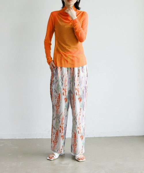 Birthday room（バースデイルーム）の「ペイントアートパンツ（その他パンツ・レディース・イエロー/オレンジ・FREE）」の19枚目の写真