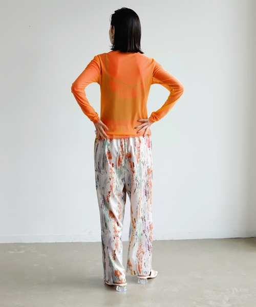 Birthday room（バースデイルーム）の「ペイントアートパンツ（その他パンツ・レディース・イエロー/オレンジ・FREE）」の22枚目の写真