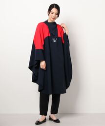 アニエスベー×アリーナ　撥水＆UV パラシェルポンチョ　レインコート NERGY(ナージー) / 【agnes b.×arena】【UNISEX】撥水＆UV パラ
