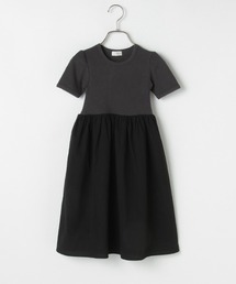 b・ROOM | ワントーンドッキングワンピース(ワンピース)