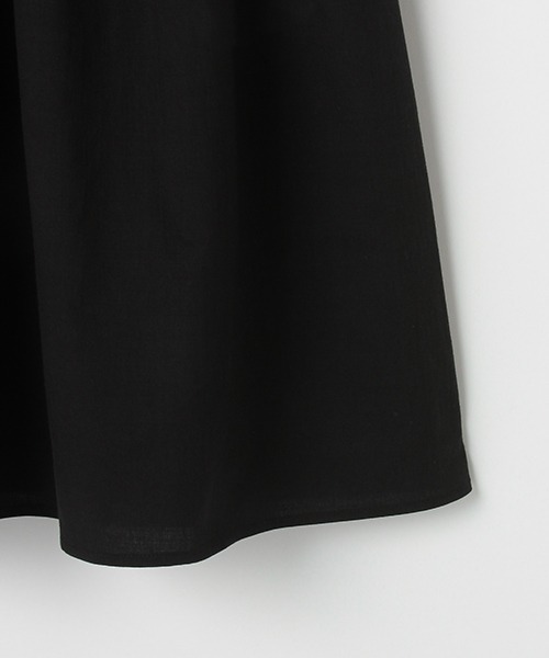 b・ROOM（ビールーム）の「ワントーンドッキングワンピース（ワンピース・キッズ・オフホワイト/チャコール/モカ・100cm/90cm/120cm/110cm/130cm）」の10枚目の写真