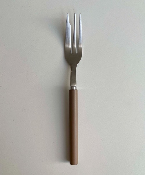 CANAL JEAN（キャナルジーン）の「DULTON　WOOD HANDLE DESSERT FORK ウッドハンドルデザートフォーク/K21-306（カトラリー・レディース・ベージュ/ネイビー・ONE SIZE）」の3枚目の写真