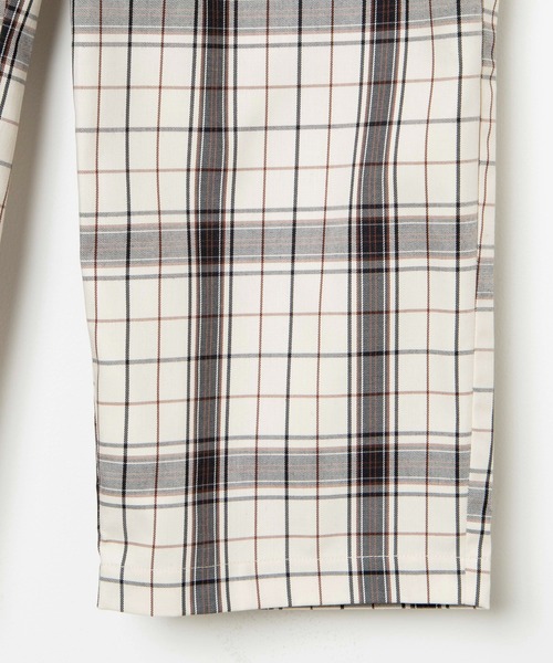 WEGO（ウィゴー）の「WEGO/レトロチェックセミワイドスラックス（スラックス・メンズ・ブラウン系その他2/ベージュ系その他2・MEDIUM/LARGE）」の6枚目の写真