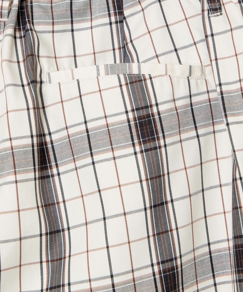 WEGO（ウィゴー）の「WEGO/レトロチェックセミワイドスラックス（スラックス・メンズ・ブラウン系その他2/ベージュ系その他2・MEDIUM/LARGE）」の8枚目の写真