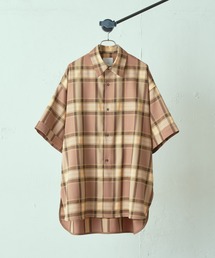 Lui's | 5分袖ロイヤルチェックシャツ(シャツ/ブラウス)