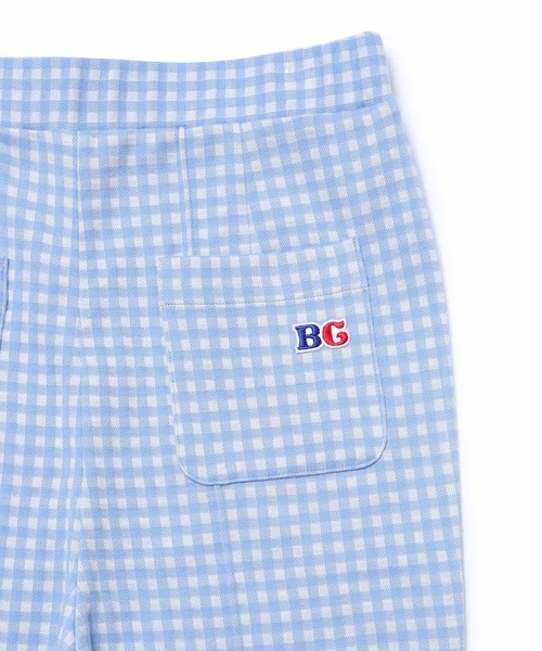Bonjour Girl(ボンジュールガール)の「【Bonjour Girl/ボンジュールガール】ギンガムチェック フレアパンツ(その他パンツ・レディース・ライトブルー/ネイビー/イエロー・FREE)」の6枚目の写真