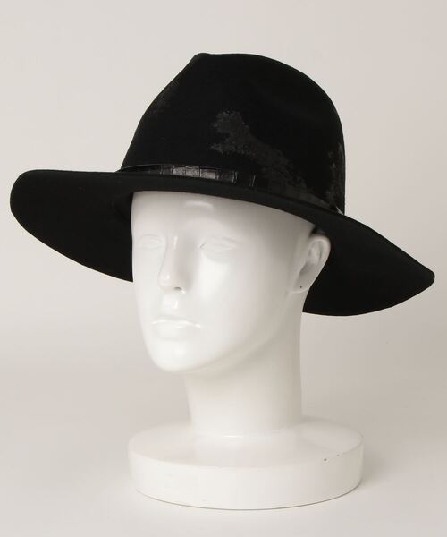 ROEN（ロエン）の「Roen/ロエン/DirtyCoat Hat(ウールハット)（ハット