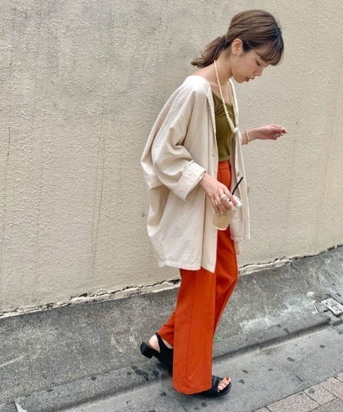 Kastane - kastane ドルマンBIGジャケット Kastane（カスタネ）の「ミドル丈ドルマンBIGジャケット