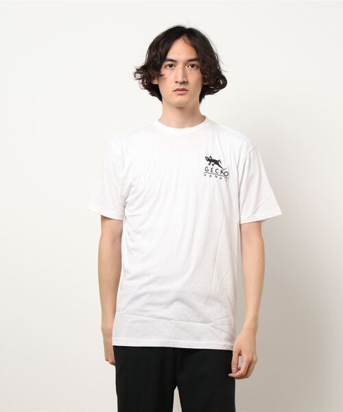 tシャツ 「GECKO HAWAII/ゲッコーハワイ」GECKO HANG LOOSE TEE(UN) レディース メンズ TONE tシャツ 「GECKO HAWAII/ゲッコーハワイ」GECKO HANG LOOSE