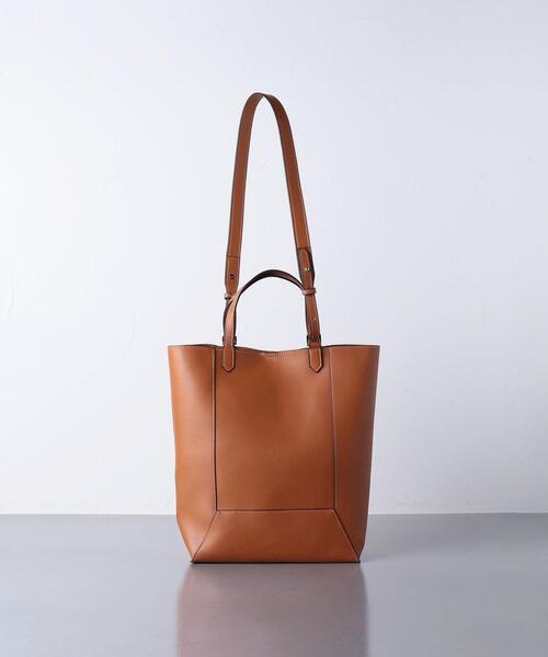 UNITED ARROWS（ユナイテッドアローズ）の「＜UNITED ARROWS＞F/LTR PORTRAIT 2WAY トートバッグ（トートバッグ・レディース・ブラック/ブラウン・FREE）」の12枚目の写真