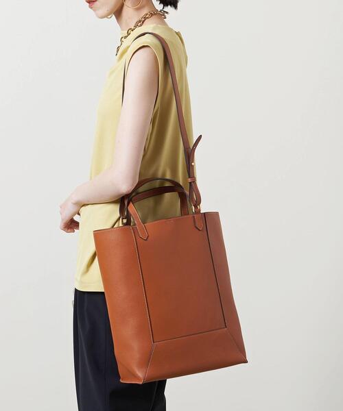 UNITED ARROWS（ユナイテッドアローズ）の「＜UNITED ARROWS＞F/LTR PORTRAIT 2WAY トートバッグ（トートバッグ・レディース・ブラック/ブラウン・FREE）」の17枚目の写真