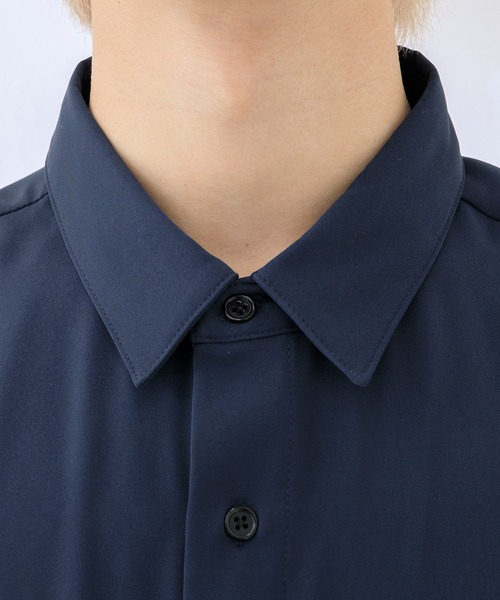 Adoon plain(アドーンプレーン)の「【Adoon plain】ルーズシャツ(セットアップ着用可)(シャツ/ブラウス・メンズ・ネイビー/カーキ/サックスブルー・MEDIUM/LARGE)」の19枚目の写真