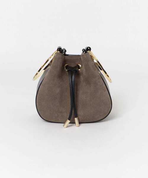 URBAN RESEARCH ROSSO WOMEN(アーバンリサーチ ロッソ)の「VIOLAd’ORO VESUVIO リングハンドルバッグ(ハンドバッグ・レディース・ブラウン/ベージュ系その他・-)」の3枚目の写真