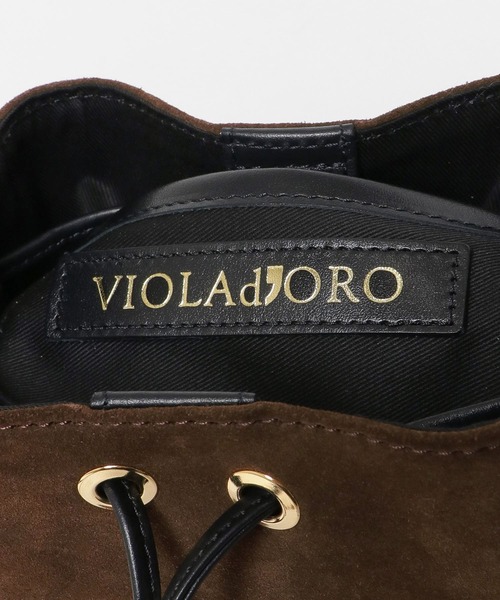 URBAN RESEARCH ROSSO WOMEN(アーバンリサーチ ロッソ)の「VIOLAd’ORO VESUVIO リングハンドルバッグ(ハンドバッグ・レディース・ブラウン/ベージュ系その他・-)」の8枚目の写真