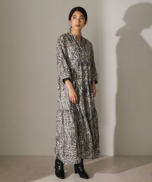 Bou Jeloud | シアージャガード ティアードワンピース(ワンピース)