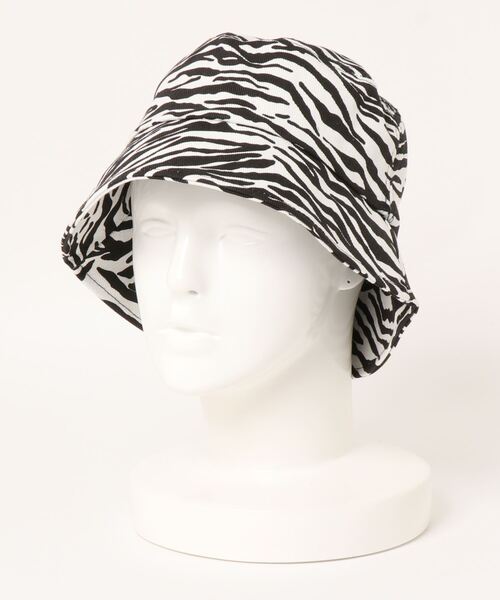 PairPair（ペアペア）の「ゼブラバケットハット（ハット・レディース・ブラック・FREE）」の2枚目の写真