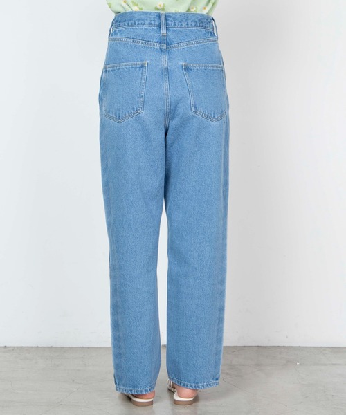 WEGO（ウィゴー）の「WEGO/サイドラインデニムパンツ（デニムパンツ・レディース・インディゴブルー・SMALL/MEDIUM）」の9枚目の写真