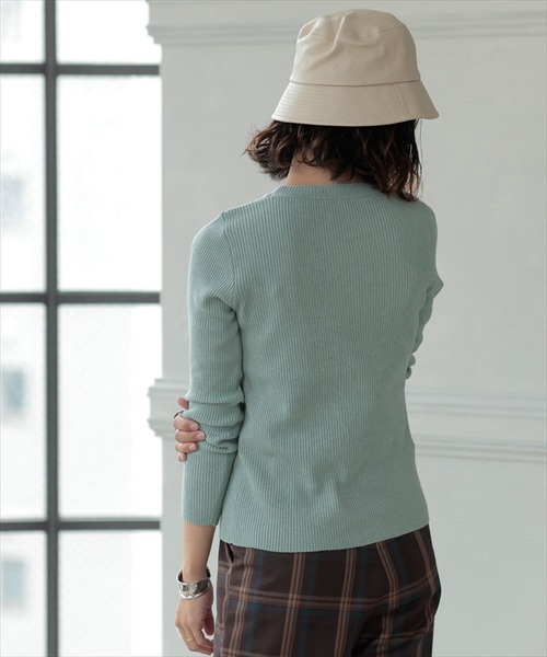 DONOBAN(ドノバン)の「合皮ダウンブリムバケットHAT(ハット・レディース・アイボリー/ブラック・ONESIZE)」の11枚目の写真