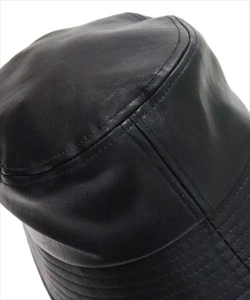 DONOBAN(ドノバン)の「合皮ダウンブリムバケットHAT(ハット・レディース・アイボリー/ブラック・ONESIZE)」の17枚目の写真