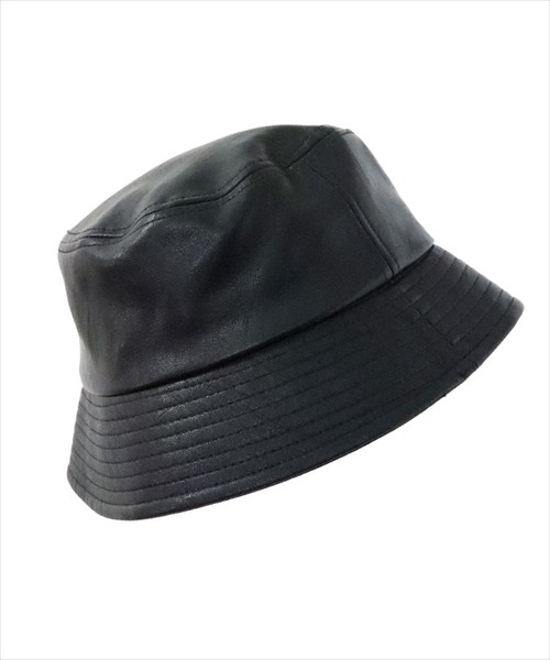 DONOBAN(ドノバン)の「合皮ダウンブリムバケットHAT(ハット・レディース・アイボリー/ブラック・ONESIZE)」の22枚目の写真