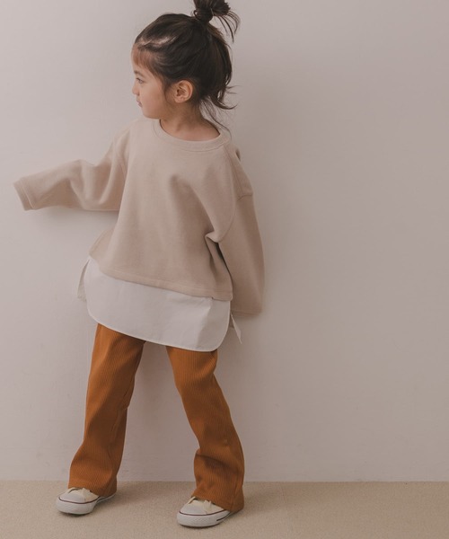 URBAN RESEARCH DOORS（アーバンリサーチドアーズ）の「配色リブカットソーパンツ(KIDS)（その他パンツ・キッズ・グレー系その他/ブラウン系その他・120/105/150/135）」の7枚目の写真