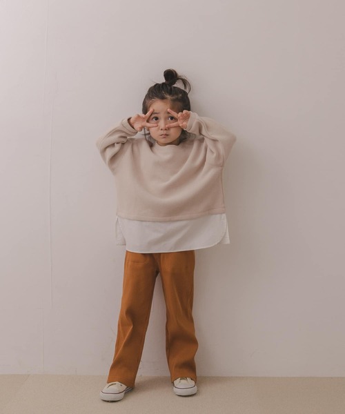 URBAN RESEARCH DOORS（アーバンリサーチドアーズ）の「配色リブカットソーパンツ(KIDS)（その他パンツ・キッズ・グレー系その他/ブラウン系その他・120/105/150/135）」の9枚目の写真