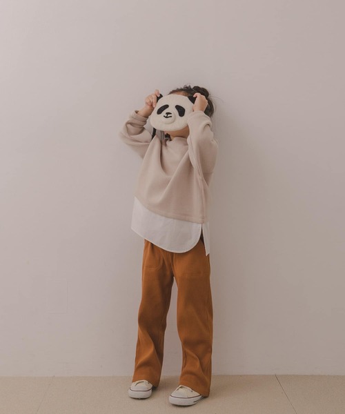 URBAN RESEARCH DOORS（アーバンリサーチドアーズ）の「配色リブカットソーパンツ(KIDS)（その他パンツ・キッズ・グレー系その他/ブラウン系その他・120/105/150/135）」の8枚目の写真