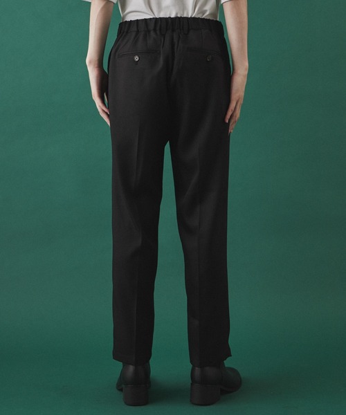 LUCY（ルーシー）の「LUCY/2TACK TAPERED SLACKS（スラックス・メンズ・ブラック/グレイッシュベージュ・MEDIUM/LARGE）」の5枚目の写真