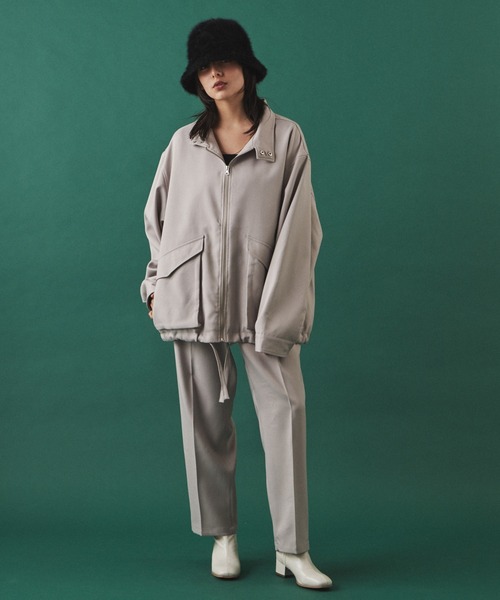 LUCY（ルーシー）の「LUCY/2TACK TAPERED SLACKS（スラックス・メンズ・ブラック/グレイッシュベージュ・MEDIUM/LARGE）」の14枚目の写真