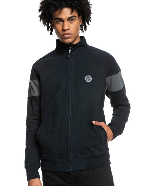 Quiksilver(クイックシルバー)の「MYSTIC FZ/クイックシルバージップアップフリース(その他トップス・メンズ・ブラック/ネイビー・SMALL/MEDIUM)」の5枚目の写真
