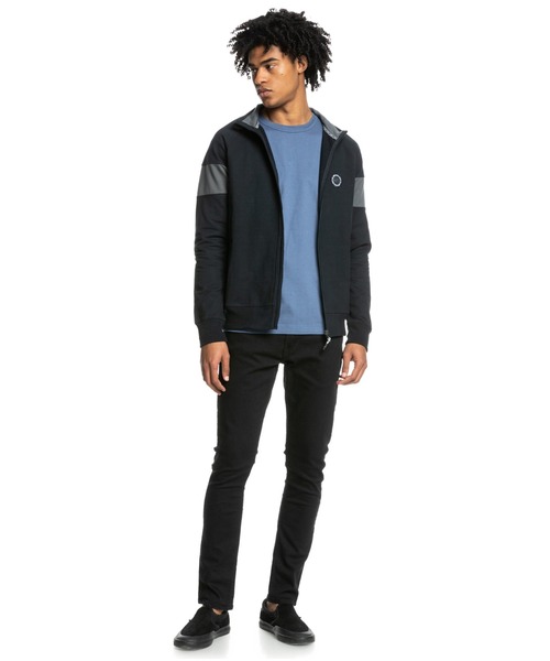 Quiksilver(クイックシルバー)の「MYSTIC FZ/クイックシルバージップアップフリース(その他トップス・メンズ・ブラック/ネイビー・SMALL/MEDIUM)」の7枚目の写真