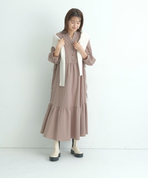 Rirandture（リランドチュール）の「ショートニット×シャツ
