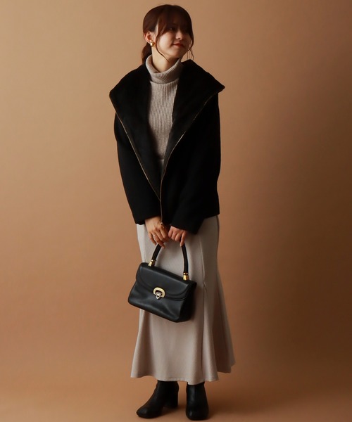 I NEED MORE SHOESウール ダブルフェイスショートコート WEB&OUTLET