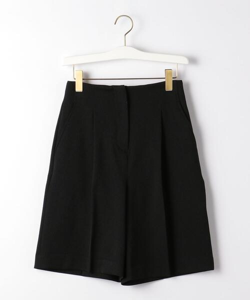 green label relaxing(グリーンレーベルリラクシング)の「センター プレス ショーツ -ウォッシャブル-(その他パンツ・レディース・ブラック/ブラウン・S/M)」の13枚目の写真