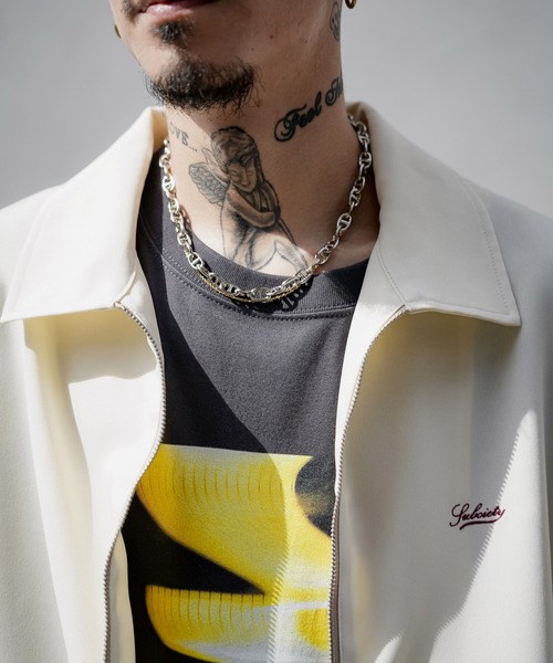 Subciety（サブサエティ）の「BLUR S/S（Tシャツ/カットソー・メンズ・イエロー/ホワイト/ブラック・SMALL/MEDIUM/LARGE/X-LARGE/XX-LARGE）」の10枚目の写真